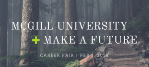 Image of McGill University Education Career Fair Banner