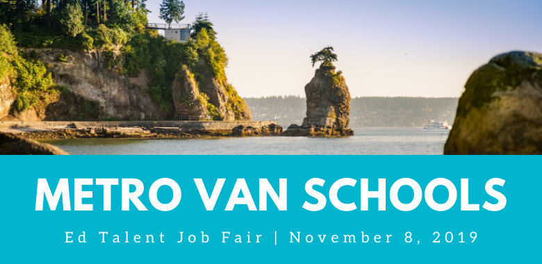 Metro Vancouver Schools at EdTalent Job Fair
