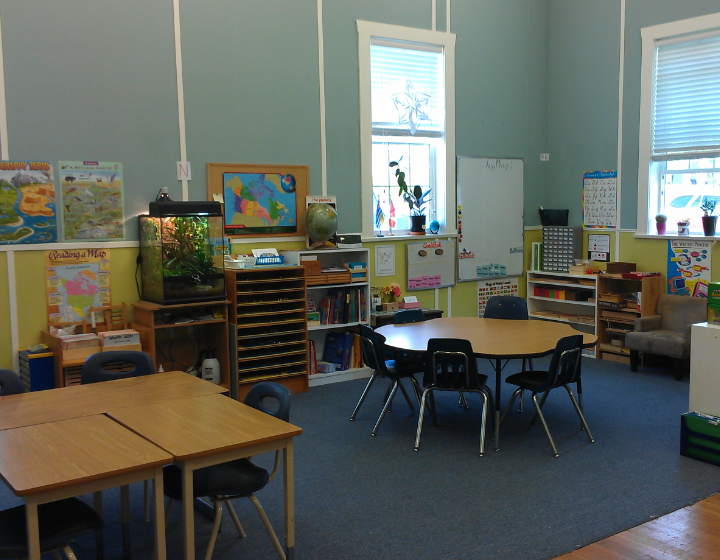 Meadow Montessori School classroom